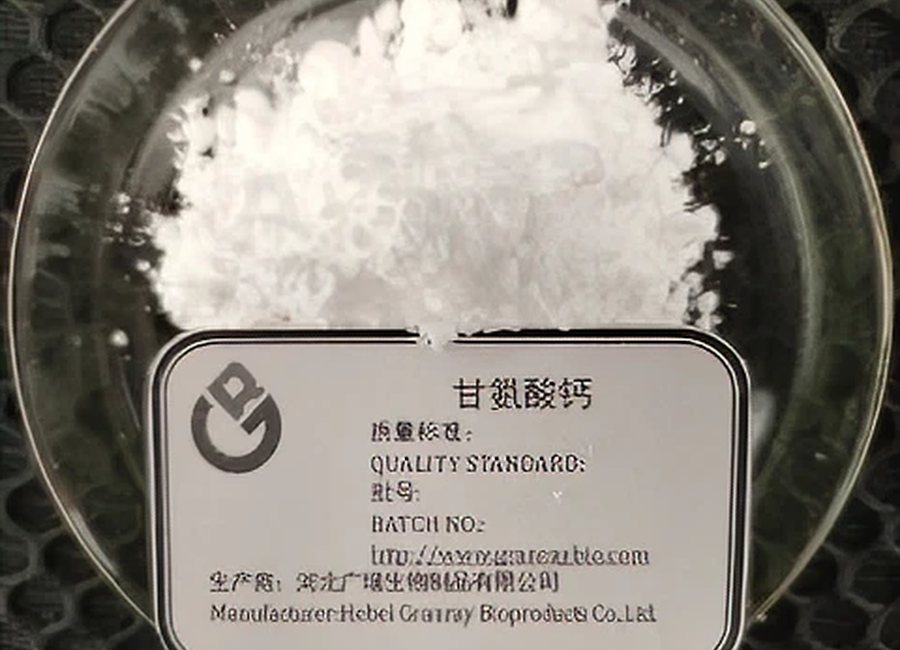 Calcium Glycinate product sample